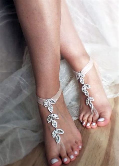 Trendy And Beautiful Bridal Foot Jewelry Ideas Bridal Foot Jewelry