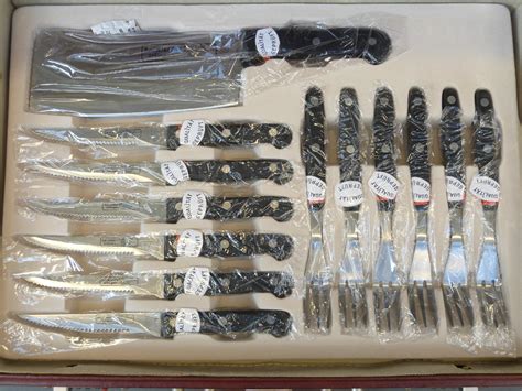 A Cased Set Of Bachmayr Solingen Chef S Knives