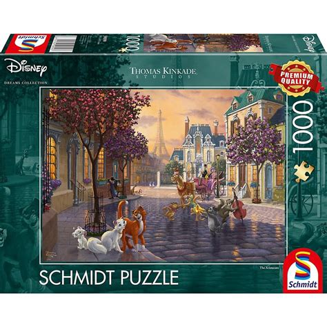 Schmidt Disney Puzzle Aristocats Thomas Kinkade