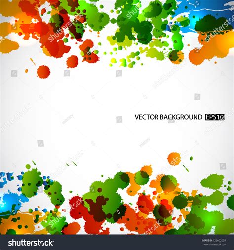 Splash Background Eps10 Vector Stock Vector (Royalty Free) 126602054 ...