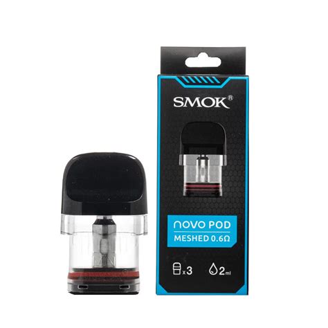 Smok Novo Pod Meshed - 3 Pack - Red Star Vapor