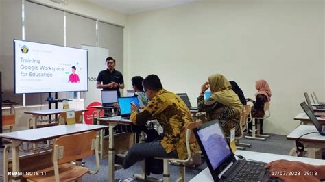 Pelatihan Penggunaan Google Workspace For Education