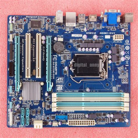 Gigabyte GA-B75M-D3H Motherboard Intel B75 Express LGA 1155 DDR3 | eBay