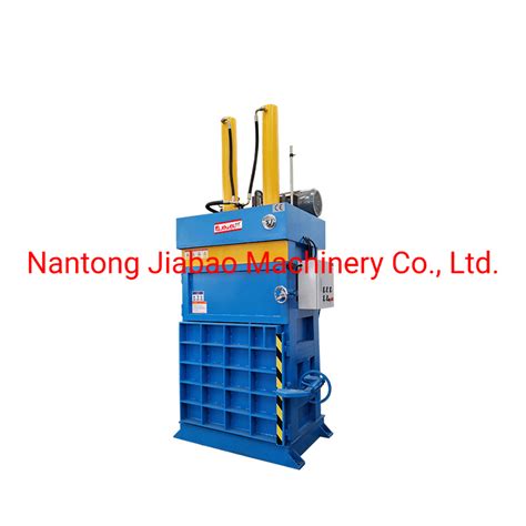 Good Performance Vertical Hydraulic Press Double Cylinder Baler Machine