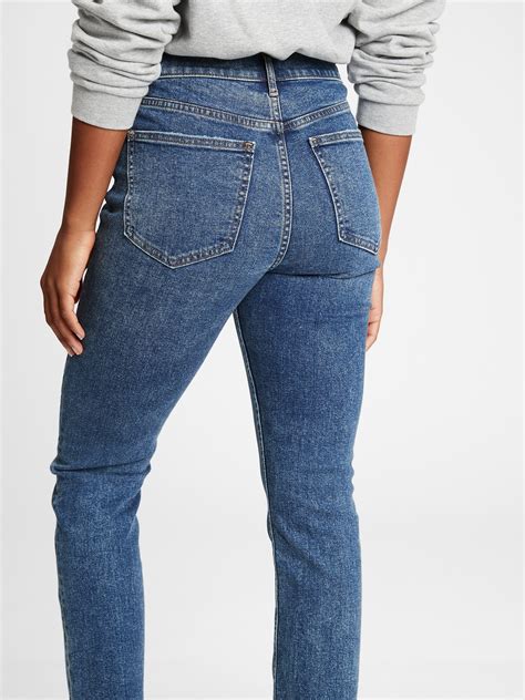 High Rise Vintage Slim Jeans Gap