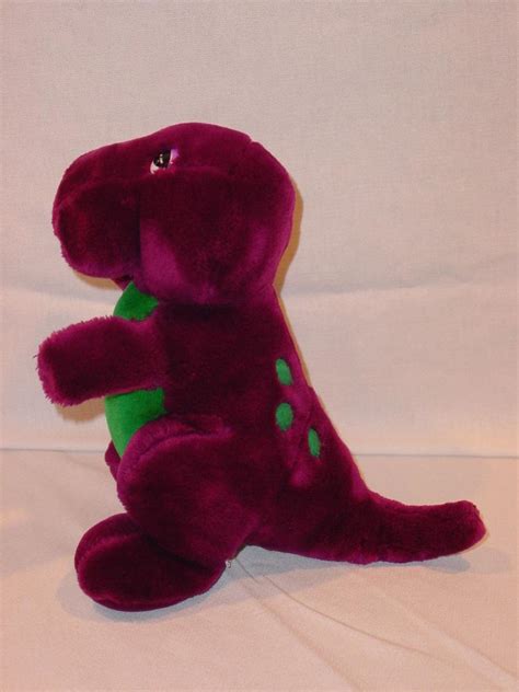 1990 Dakin BARNEY Plush Doll Original FIRST EDITION Purple Dinosaur Lyons Group | #1789557652