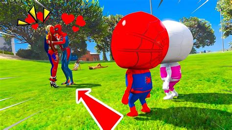 FILHO DO HOMEM ARANHA DESCOBRIU O SEU SEGREDO SECRETO No GTA 5 YouTube