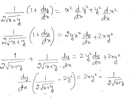 Answered Find Dy Dx By Implicit Differentiation… Bartleby