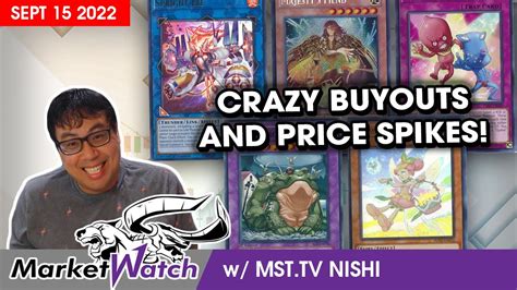 Crazy Buyouts Price Spikes Continue All Over The Market Yu Gi Oh