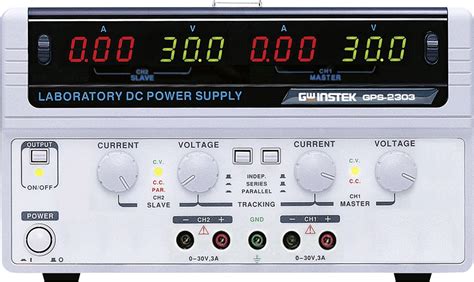 GW Instek GPD 4303S Bench PSU Adjustable Voltage 0 30 V DC 0 3 A