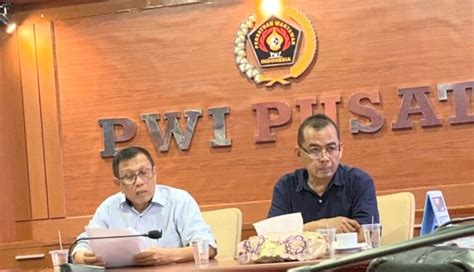 Ciptakan Pemilu Damai PWI Pusat Umumkan Acara Puncak HPN 2024 Di