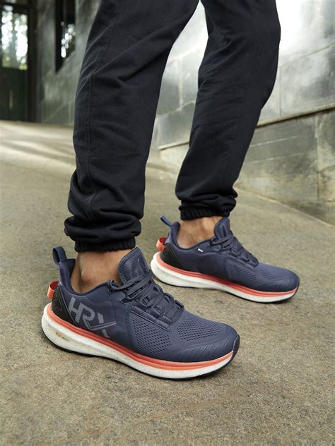 Hrx By Hrithik Roshan Men Navy Blue Propulsion Running Shoes Price History