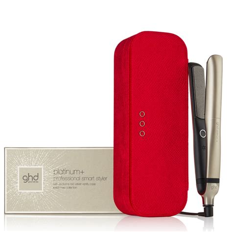 ghd platinum+ hair straightener in champagne gold - LoveHair