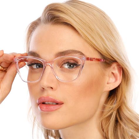 Amazon AQWANO Computer Oversized Reading Glasses Women Blue Light