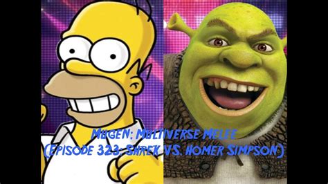 Mugen Multiverse Melee Episode 323 Shrek VS Homer Simpson YouTube