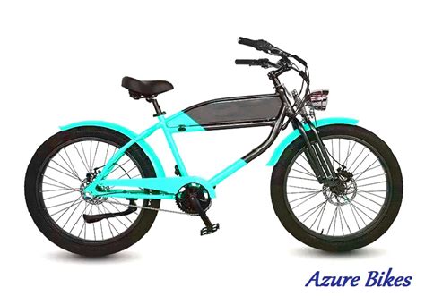 Cafe Racer Electric Bike Retro Style Bike for Commuting - Azure Bikes