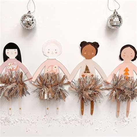 Pin By Constan A Silva On Ideias Paper Doll Craft Christmas Crafts