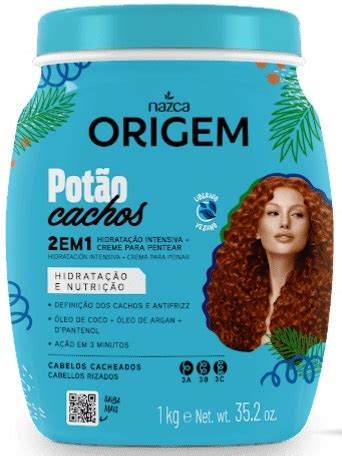 Origem Creme Pot O Cachos Em Hidrata O E Nutri O Kg Compre Aqui