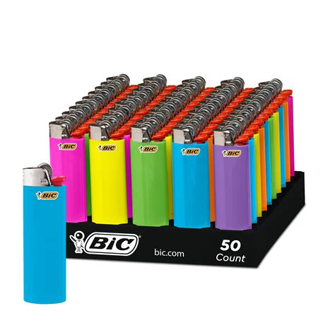 Buy Bic Classic Lighters Pocket Lighter Style Fashion Assorted Colors