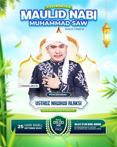 Inspirasi Desain Maulid Nabi Muhammad ﷺ