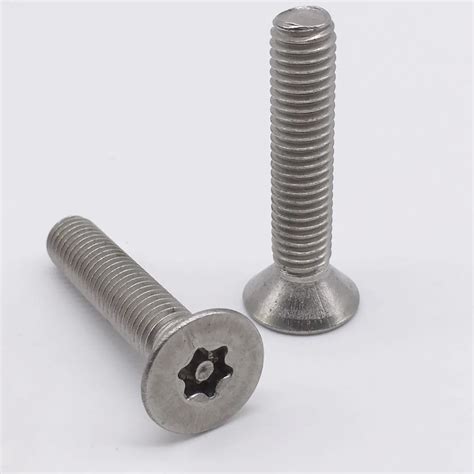 M2 M2 5 M3 Security Screw Tamper Resistant Flat Head Socket Cap Torx Screws Stainless Steel T10