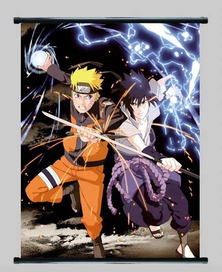 Naruto Anime Wall Scroll Painting Good Collection Free Shipping In