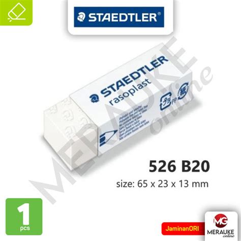 Jual Penghapus Staedtler Rasoplast Putih Besar 526 B20 Kota Bandung