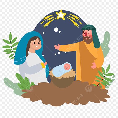 Jesus Nativity Scene Vector Png Images Nativity Scene Flat Wind