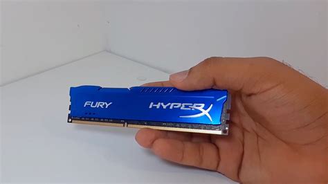 Memoria RAM Kingston DDR3 8GB Hyperx Fury 1600mhz Como Saber Cual