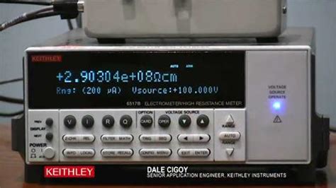 High Resistance Measurements Using Keithleys Model B Electrometer