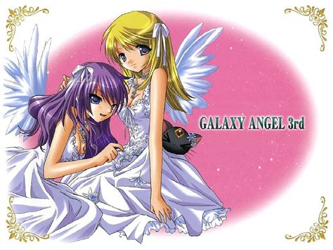 Tequila And Kahlua Cute Galaxy Angel Female Girl Anime Angel