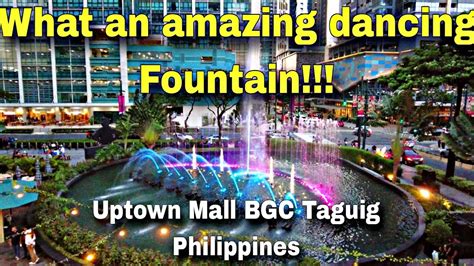 Hd Uptown Mall Walking Tour Bgc Taguig Manila Philippines