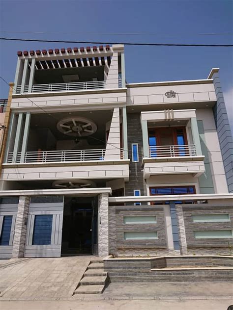 Yards Vip Constructed Double Storey House Block Saadi Town