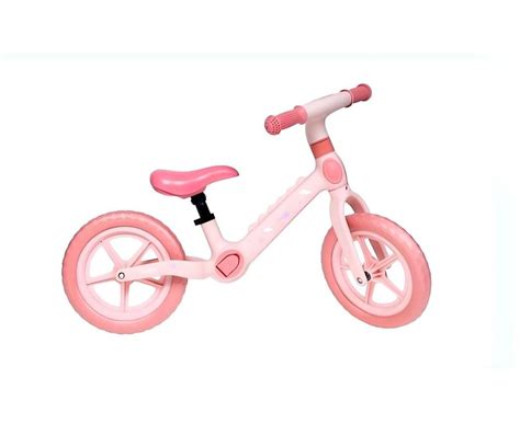 Bicicleta Buba Rosa - Bicicleta de Equilibrio Rosa Unicornio Buba | MadeiraMadeira