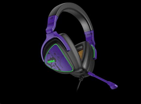 Asus Rog X Evangelion Delta S Rgb Wired Gaming Headset With Hi Fi