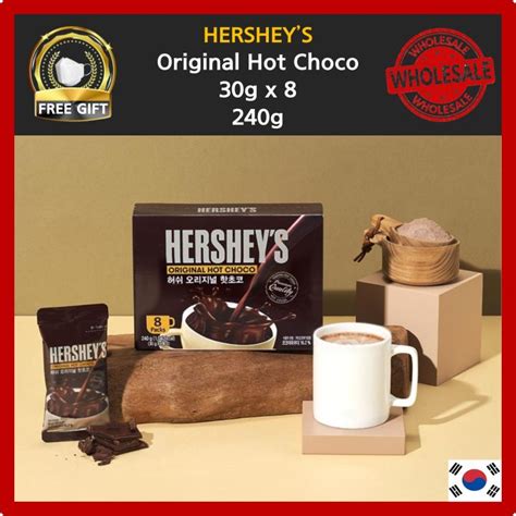 HERSHEY S Original Hot Choco Powder G X Pack G Milk Chocolate Drink Lazada Singapore