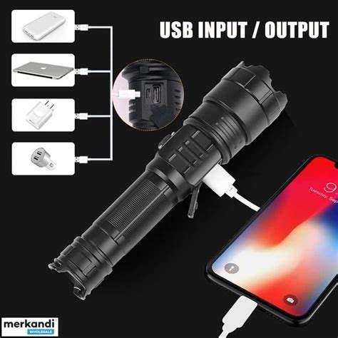 Professional Powerful Led Flashlight Super Bright 10000 Lumen