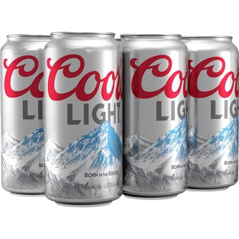 Coors Light 6 Pack Strath Liquor Merchants