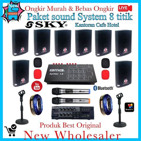 Jual Paket Sound System Titik Inch Sky Original Resmi Tahun Audio