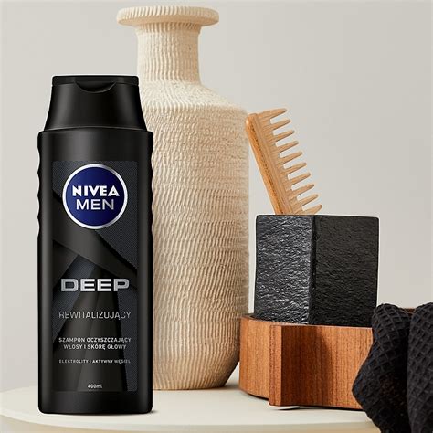 Nivea Men Deep Revitalizing Shampoo Shampoo Rigenerante Per Uomo