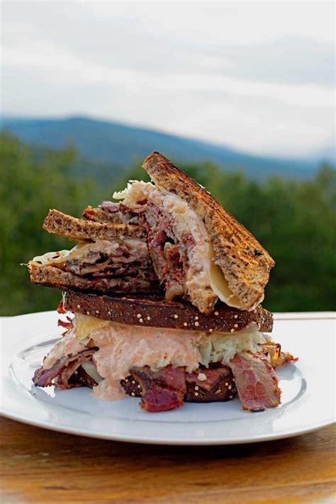 The Best Pastrami Reuben Sandwich - The Mountain Kitchen