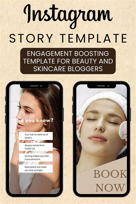 45 Canva Template Beauty Skincare Mockups For Social Media Post Ready