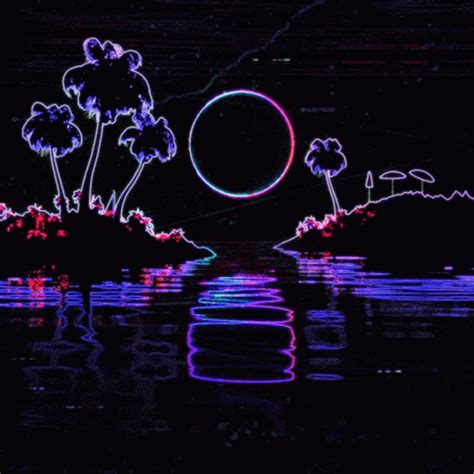 vaporwave aesthetic gif vaporwave aesthetic znaxodte animaciyi