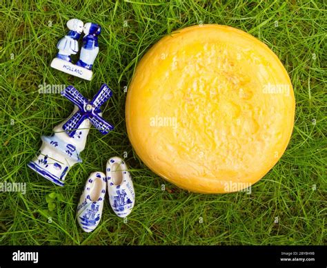 Typical Dutch Delft Blue Ceramic Stock Photo Alamy