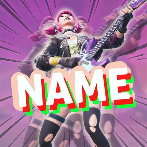 Fortnite Banner Profile Picture Set Power Punk Behance
