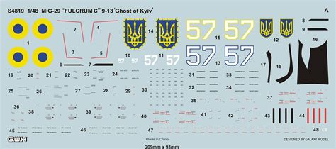 G W H Ghost Of Kyiv MiG 29 9 13 Fulcrum C Limited Edition 1 48