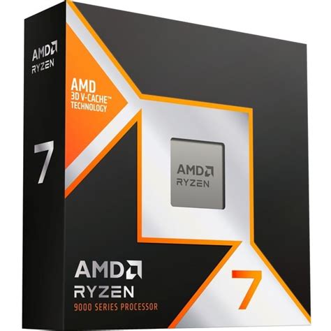 AMD Ryzen 7 9800X3D 4 7 GHz 5 2 GHz Turbo Boost Socket AM5 Processor