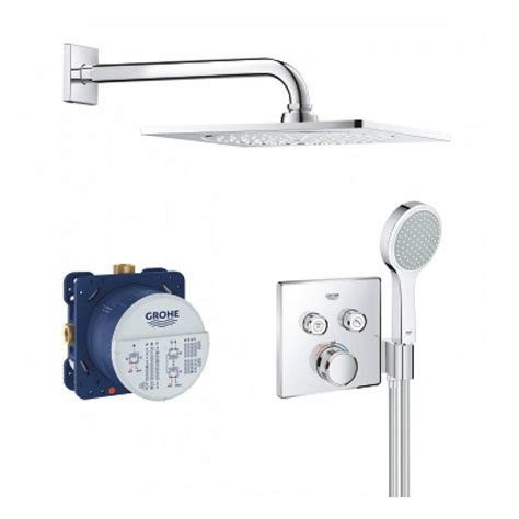 Grohe Grohtherm Smart Control Perfect Shower Set With Rainshower F