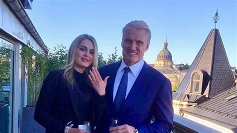 Rocky Iv Star Dolph Lundgren Marries Year Old Emma Krokdal