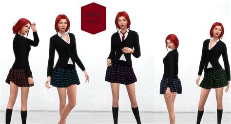 Naughty School Girl - Screenshots - The Sims 4 Create a Sim - CurseForge